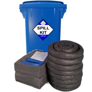 Spilltek Adblue spill kit in wheeled bin complete kit