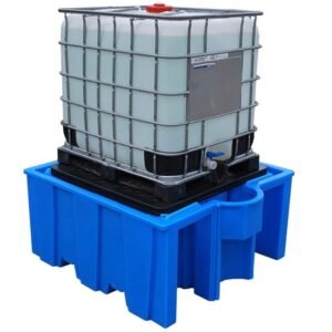 Romold BB3 ibc spill pallet blue