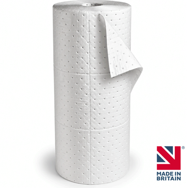 astra spilltek premium oil and fuel absorbent rolls 90cm x 40metre
