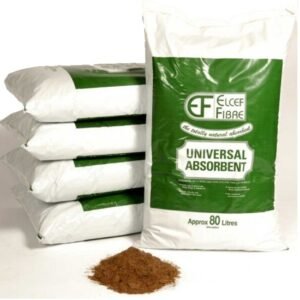 Elcef fibre universal absorbent coir based 80 litre bags
