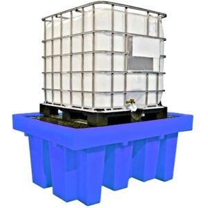 romold bb1 ibc spill pallet blue