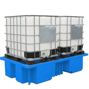 romold bb4 ibc spill pallet blue