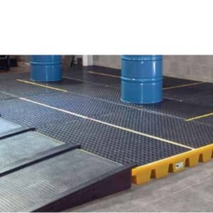 Hazstor polyethtylene bunded workfloor