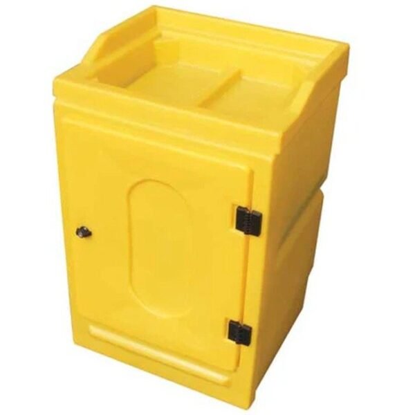 Hazstor PCC6D Polyethylene Coshh Cabinet (with door) - Image 2