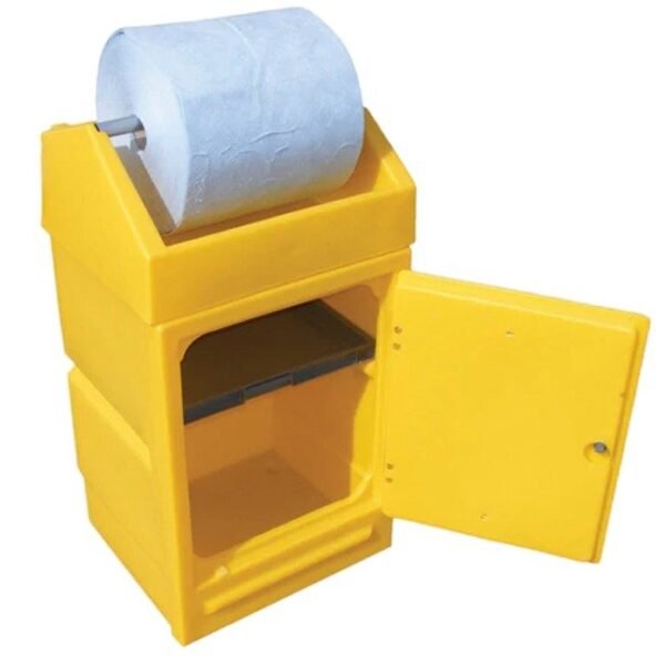 Hazstor PCC7D Polyethylene Coshh Cabinet | With Roll Dispenser - Image 3