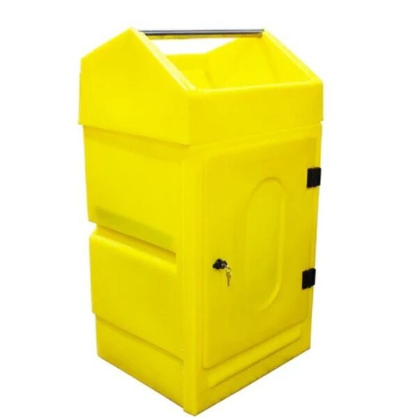 Hazstor PCC7D Polyethylene Coshh Cabinet | With Roll Dispenser - Image 2
