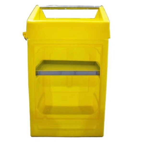 Hazstor PCC7 Polyethylene Coshh Cabinet | With Roll Dispenser - Image 4