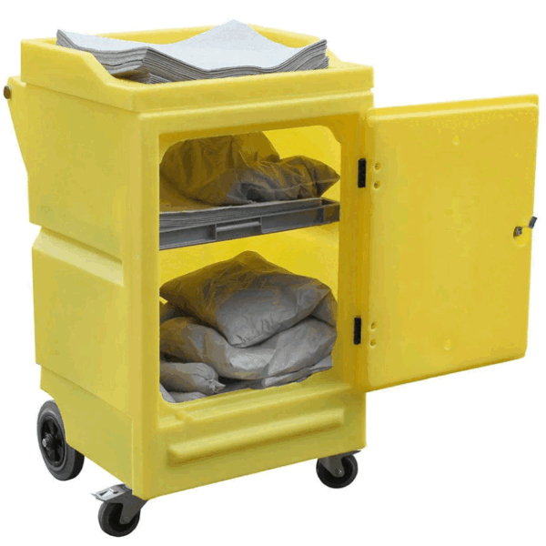 Hazstor PCC8 Mobile Polyethylene Coshh Cabinet - Image 4