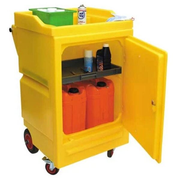 Hazstor PCC8 Mobile Polyethylene Coshh Cabinet
