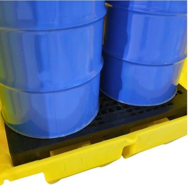 Hazstor BP2HC | 2 Drum Hard Covered Spill Pallet - Image 5