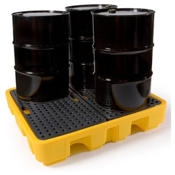 Hazstor 4 Drum Spill Pallet | Low Profile - Image 5