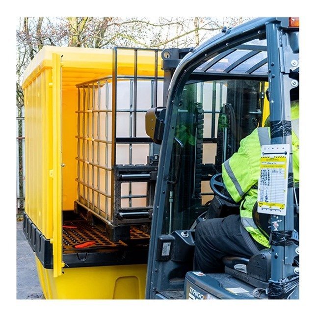 Jonesco IBC Spill Pallet with Hardcover - Image 4