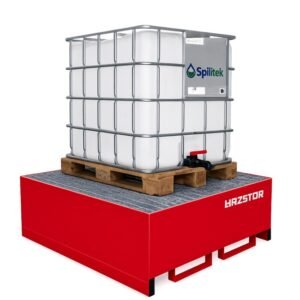 Hazstor steel single ibc spill pallet