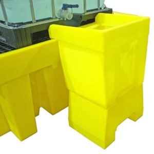 romold bb1t overflow tray for bb1 and bb1c ibc spill pallets