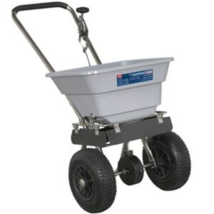Sealey Stainless Steel Broadcast 37 Salt Spreader | 37kg Capacity