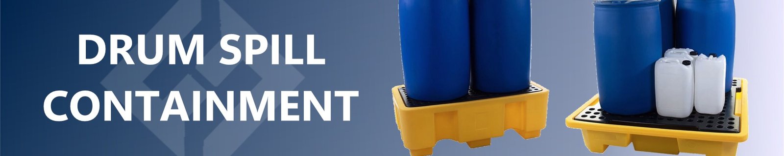 drum storage SPILL PALLETS rack and bunds