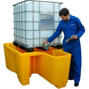 Jonesco IBC Spill Pallet with Integrated Dispenser