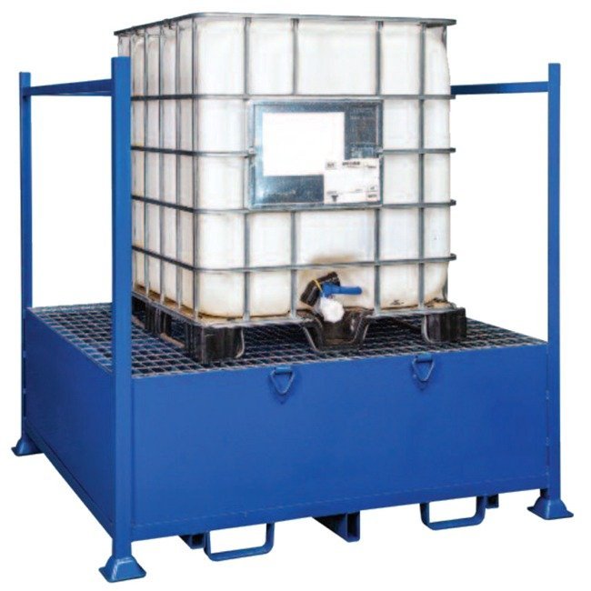 Hazstor Steel Single IBC Spill Pallet - Image 3