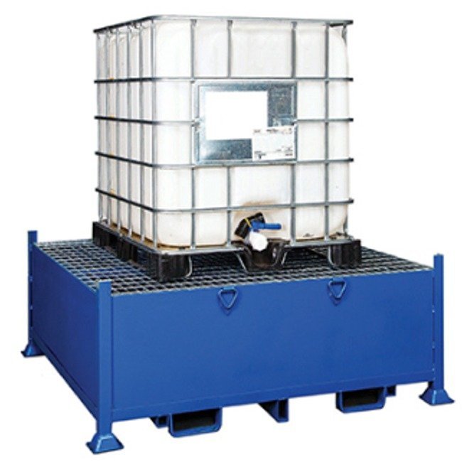 Hazstor Steel Single IBC Spill Pallet