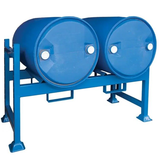 hazstor steel drum rack 2-drum
