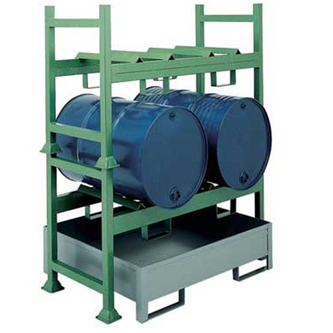 hazstor steel drum rack 4-drum