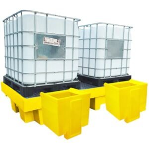romold bb2t overflow tray for use eith bb2 ibc spill pallet