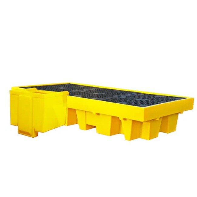 romold bb2t overflow tray for use eith bb2 ibc spill pallet