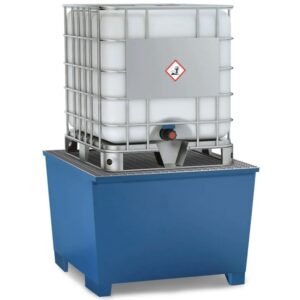 Hazstor Denios Classic-Line Steel Single IBC Spill Pallet