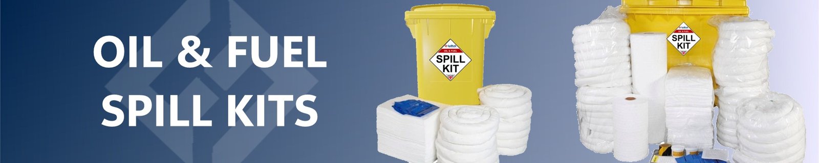 Spilltek oil & fuel spill kits