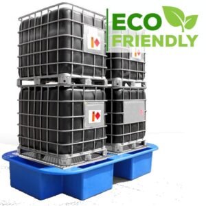 Hazstor Safespill double ibc spill pallet up to 4 ibc's