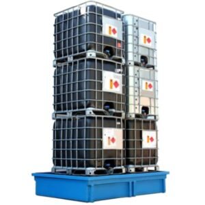 Hazstor Safespill double ibc spill pallet up to 6 ibc's