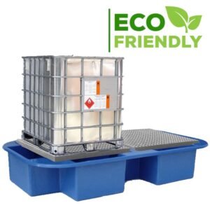 Hazstor Safespill double ibc spill pallet up to 2 ibc's