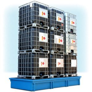 Hazstor Safespill triple ibc spill pallet up to 9 ibc's