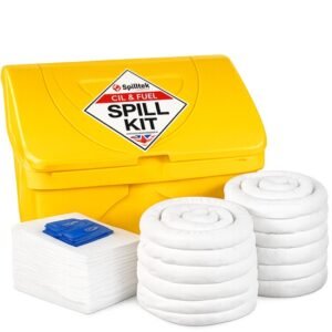 Spilltek 200lite oil & fuel spill kit in polyethylene locker complete kit