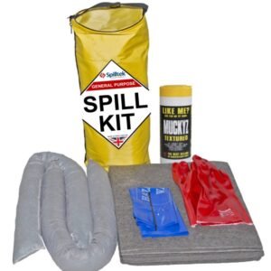 spilltek general purpose spill kit 20 litre fork truck bag