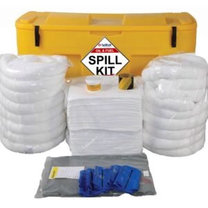 Spilltek 400lite oil & fuel spill kit in polyethylene locker complete kit