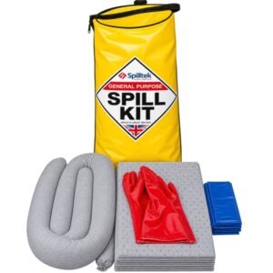 spilltek general purpose spill kit 20 litre fork truck bag