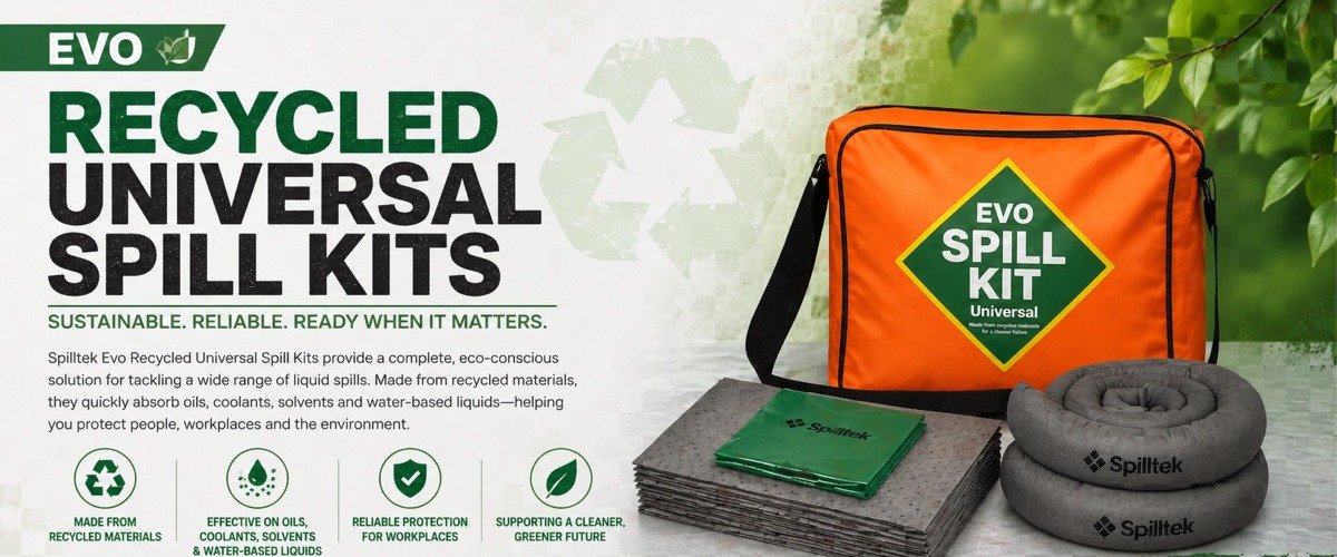 spilltek evo recycled universal spill kits
