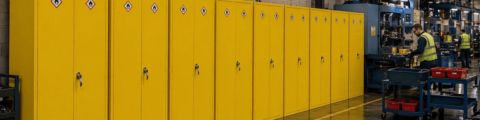 Hazstor hazardous flammable dangerous substance cabinets