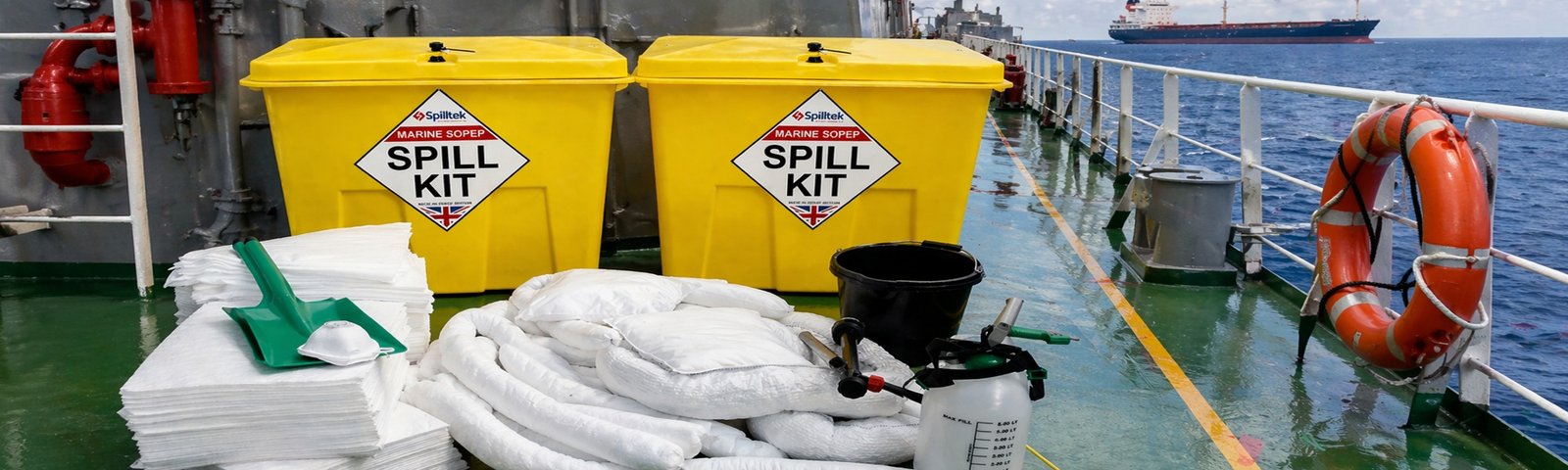 Spilltek 12 Barrel Marine SOPEP spill kit