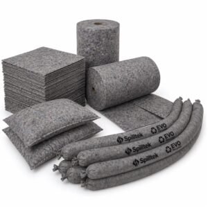 spilltek evo recycled universal aborbent pads