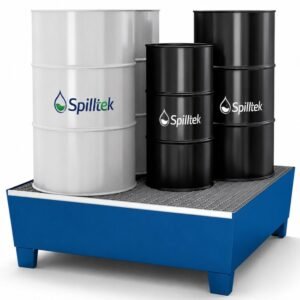 Classic-Line 4 drum steel spill pallet high capacity