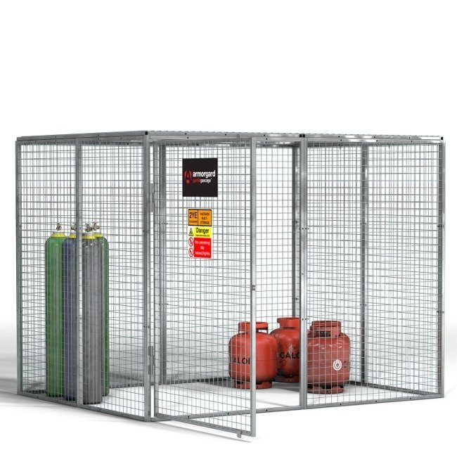 Armorgard Gorilla Gas Cage GGC10 | 2412w x 1866d x 1831h