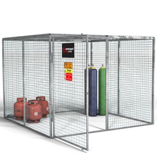 Armorgard Gorilla Gas Cage GGC12 | 2412w x 2466d x 1831h