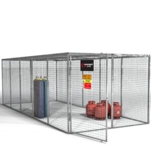 Armorgard Gorilla Gas Cage GGC15 | 2412w x 6066d x 1831h