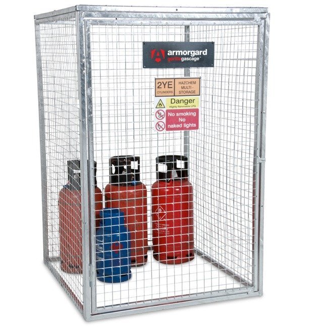 Armorgard Gorilla Gas Cage GGC6 | 1212w x 1266d x 1831h