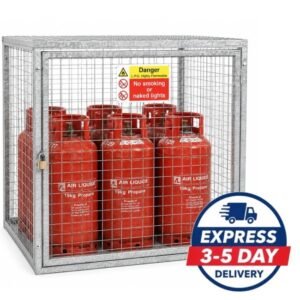 Hazstor Gas Bottle Cage GC2 | 1200(H) x 1200(W) x 1200(D)