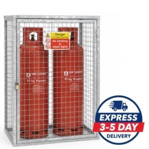 Hazstor Gas Bottle Cage GC3 | 1400(H) x 1000(W) x 500(D)
