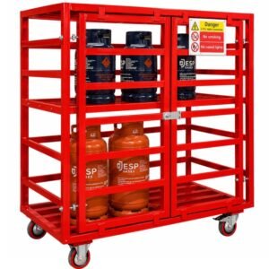 hazstor gasafe gs7 mobile gas bottle storage cage