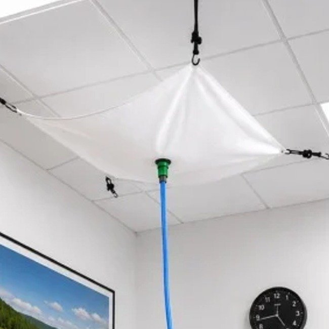 spilltek leak diverter tarp - 100cm x 100cm, 100cm x 300cm, 200cm x 200cm, 300cm x 300cm